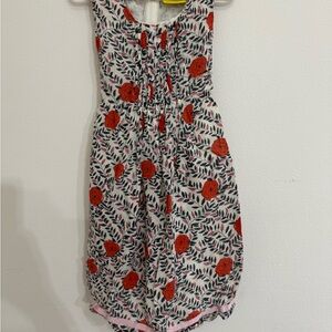 Roberta Roller Rabbit Floral Dress with Red and Green